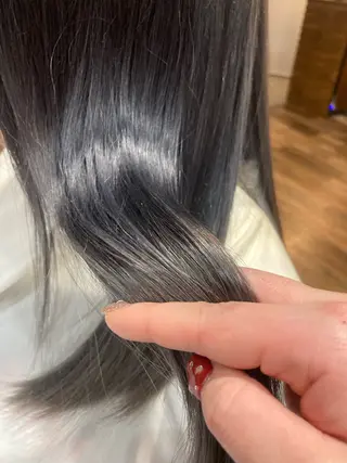 セミロング カラー 横浜美容室/暖色系 michika🌹のヘアスタイル