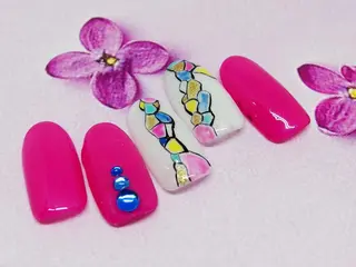 ネイル ティーエヌ 金山駅東口店のネイルデザイン