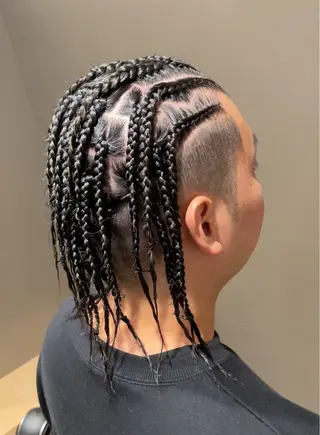 メンズ Le'a所属・渋谷/フェード/ 國分 翔のヘアスタイル