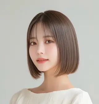 ショート 透明感カラー ふうか　渋谷のヘアスタイル