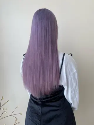 ロング カラー ナイトウ コトのヘアスタイル
