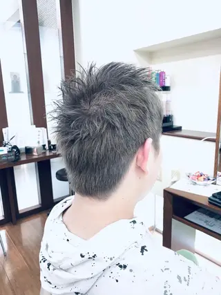 カラー メンズ hair＆face  LOBEAUT所属・小笠原 一倫のヘアスタイル