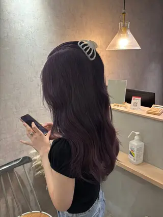ロング 石原 望来のヘアスタイル