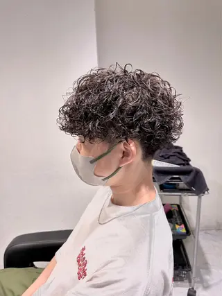 ショート パーマ メンズ ⚡️メンズ特化⚡️ RYUKIのヘアスタイル