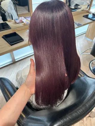 ロング カラー ELLE&SALLY 石野のヘアスタイル