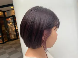 ショート カラー [髪質改善] 北生駒 店長/古居聖理のヘアスタイル