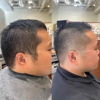 ショート メンズ トレサンパ所属・💈トレサンパ 💈金山駅✂︎愛実のヘアスタイル