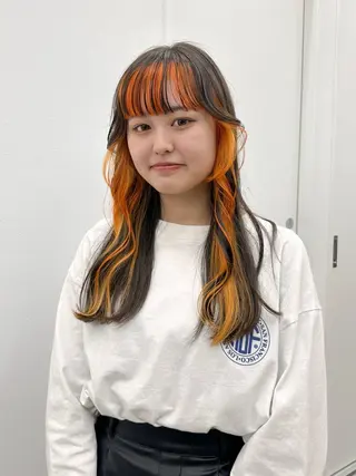 ロング カラー amy.所属・メンズカットパーマ/ ブリーチ高柳将太のヘアスタイル