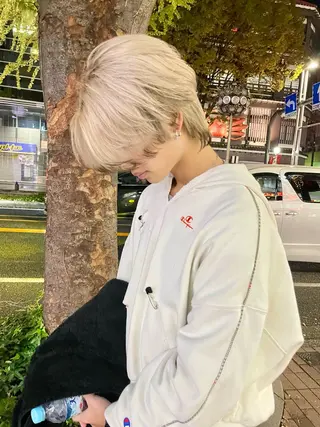 ショート カラー メンズ ミユル/ 盛れるエクステ🎀✨のヘアスタイル