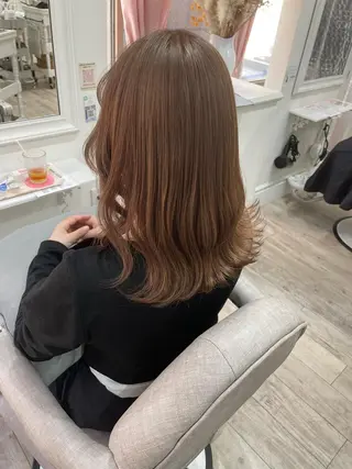 ミディアム カラー miyu /大阪美容室のヘアスタイル