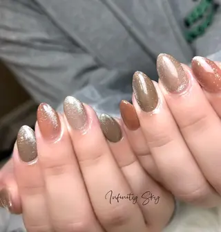 ネイル infinity skyのネイルデザイン