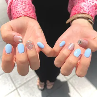 ネイル ☁️BLITZ 🎀笠原雪音🎀のネイルデザイン