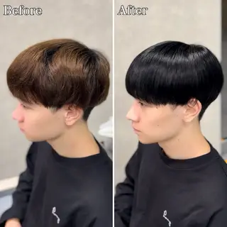 ショート カラー メンズ 🔮メンズ縮毛矯正 毛流れパーマ💎竹永のヘアスタイル