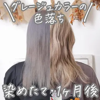 ミディアム カラー パーマ ヘアアレンジ 推し活専用 【派手髪】飯野ゆかりのヘアスタイル