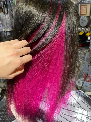 セミロング カラー ヘアアレンジ メンズ Hair Salon ADNESS所属・KOYA ｺﾔのヘアスタイル