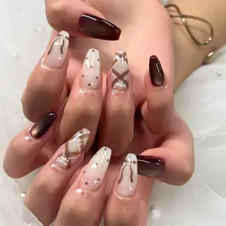 ネイル tener 🖤yua🖤のネイルデザイン
