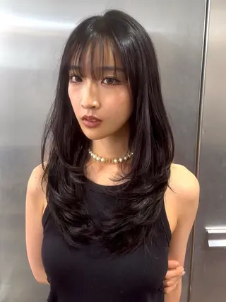 ロング 表参道/レイヤー/ ABU🐦‍🔥のヘアスタイル