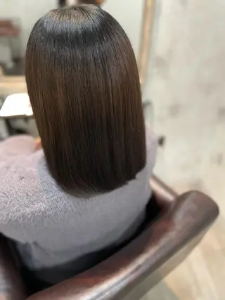 ミディアム 髪質改善/縮毛矯正 アンナ🍊のヘアスタイル