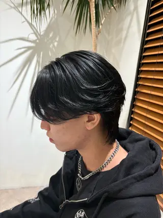 ショート カラー メンズ 韓国ヘア/ハイトーン そーた/渋谷駅のヘアスタイル