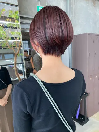 ショート カラー 小木曽智美 /ボブ/ショートのヘアスタイル
