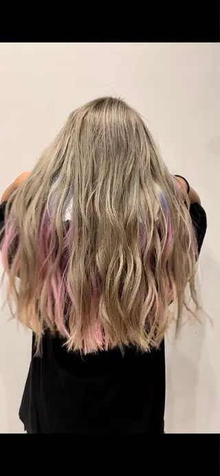 ロング カラー パーマ 香取 康平のヘアスタイル