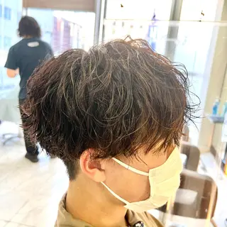 パーマ メンズ アグヘアーシータ所属・🤩メンズカット/ パーマ山本🤩のヘアスタイル
