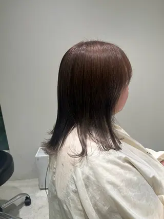 ロング カラー ramphy 加藤 美羽のヘアスタイル