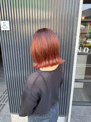 ショート カラー lafith hair 上新庄所属・透明感カラー 木戸口優也のヘアスタイル