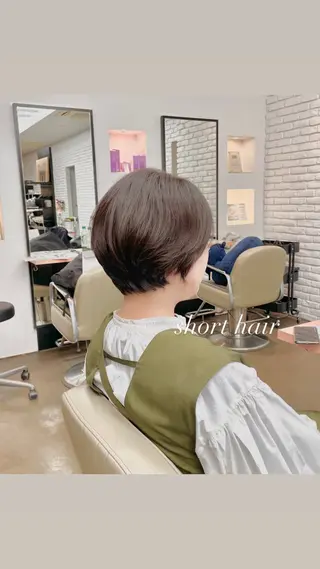 ショート ♡髪質改善/透明感 カラー/うらら♡のヘアスタイル