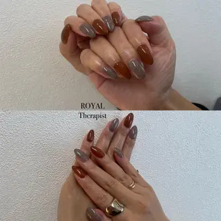 ネイル 【寺岡】 ロイヤル•セラピストのネイルデザイン