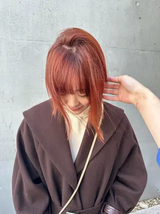 ミディアム 透明感カラー🥣 大平優香のヘアスタイル