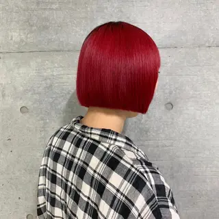 ミディアム カラー THE./ブリーチ 透感カラー/髪質改善のヘアスタイル