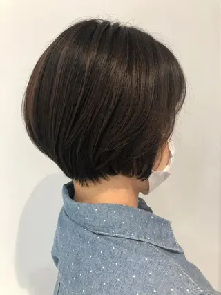 ショート カラー ボブ支持率NO1 🌈CHIKAのヘアスタイル