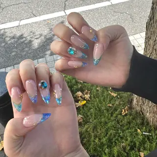 ネイル Nail salon LUCAS,K 《ネイルサロンルーカス》千葉中央 スカルプ所属・LUCAS 千葉 AOI💅🏾💕のネイルデザイン