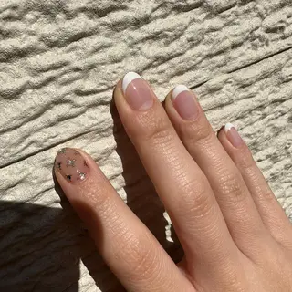 ロング カラー ヘアアレンジ キッズ ネイル マツエク・マツパ アイブロウ 福田 加奈のネイルデザイン