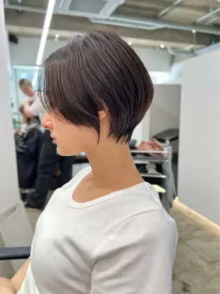 ショート 夏山 秀憲のヘアスタイル