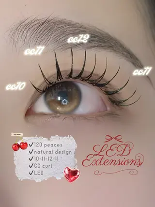 マツエク・マツパ by fleur KOKONAのマツエク・マツパデザイン