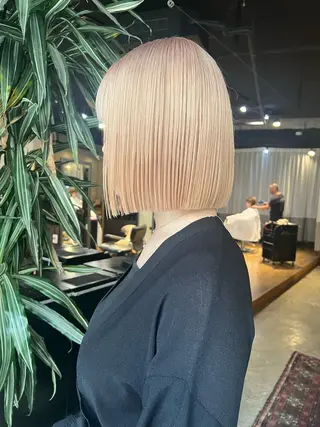 ショート sava所属・🌈ケアブリーチ🌈 おぐまなつきのヘアスタイル