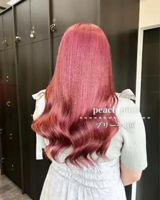 ロング カラー 💗ガーリーヘア🎀 saki💗のヘアスタイル