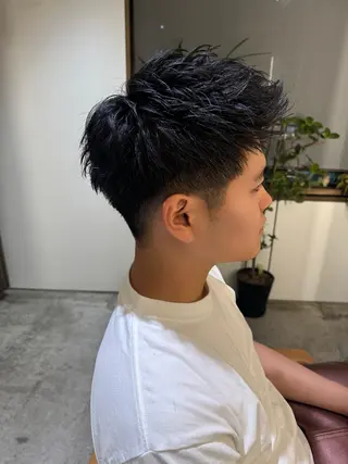 メンズ 骨格診断美容師 メンズパーマ中島年紀のヘアスタイル
