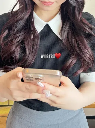 カラー 吉川 杏実のヘアスタイル