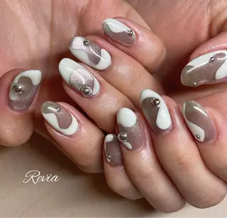 ネイル revia所属・ERI Nailistのネイルデザイン