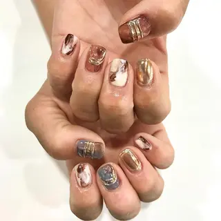 ネイル Allure小山店 後藤文香のネイルデザイン