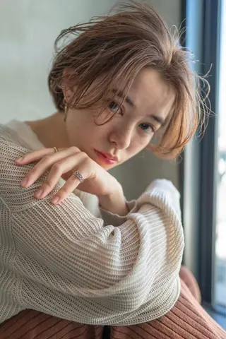 ショート 💘MICOTO藤沢 髪質改善ブリーチ💘のヘアスタイル