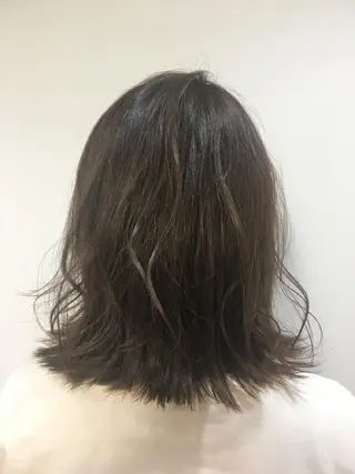 ミディアム カラー ｼｮｰﾄｶｯﾄ🌷 中川智晴のヘアスタイル