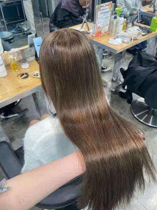 カラー 🤍ベージュ/透明感 韓国ヘア/まりん🤍のヘアスタイル