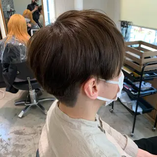 ショート カラー メンズ ノグチ ナツコのヘアスタイル