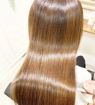 ロング Rubik's 阿倍野店所属・髪質改善 特化サロンのヘアスタイル