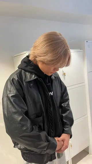 ショート 光岡 玲遠のヘアスタイル