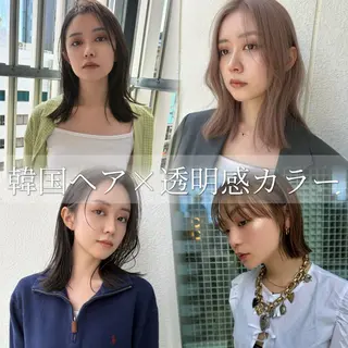 ミディアム 髪質改善/ボブ/韓国 レイヤー💫あらいのヘアスタイル